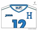 Camiseta del mundial de fútbol 2014 de Honduras