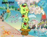 Cerdos verdes de Angry Birds