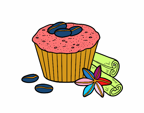 Cupcake de café