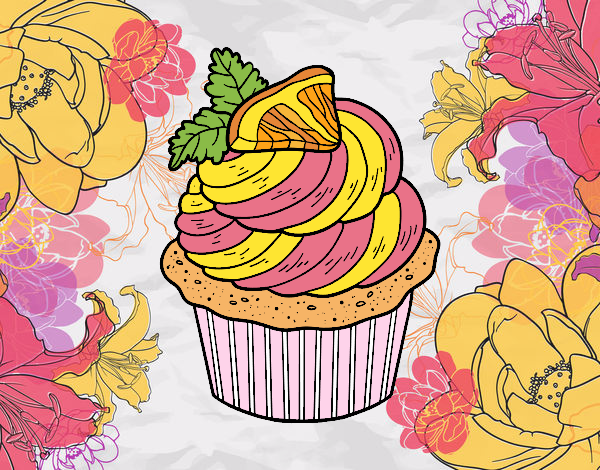 Cupcake de limón