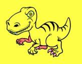 Dinosaurio velociraptor