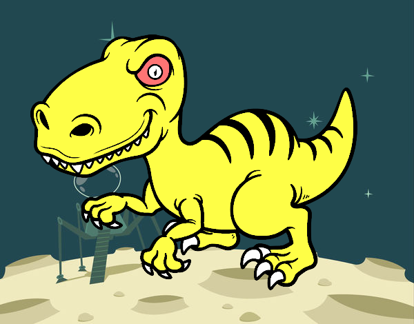 Dinosaurio velociraptor