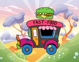 Food truck de hamburguesas