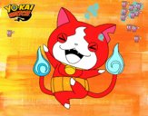 Jibanyan feliz