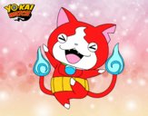 Jibanyan feliz