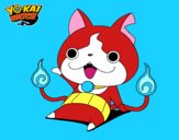 Jibanyan saludando