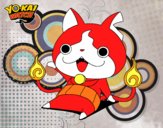 Jibanyan saludando