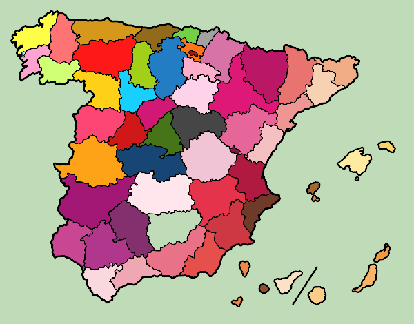 Las provincias de España