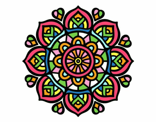 Mandala para la concentración mental