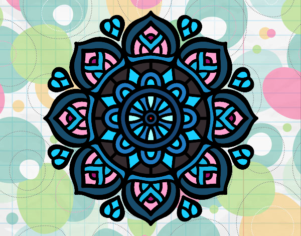 Mandala para la concentración mental