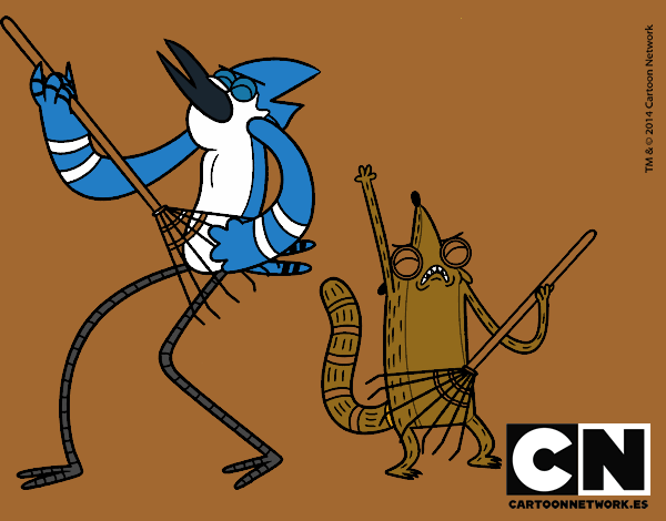 Mordecai y Rigby