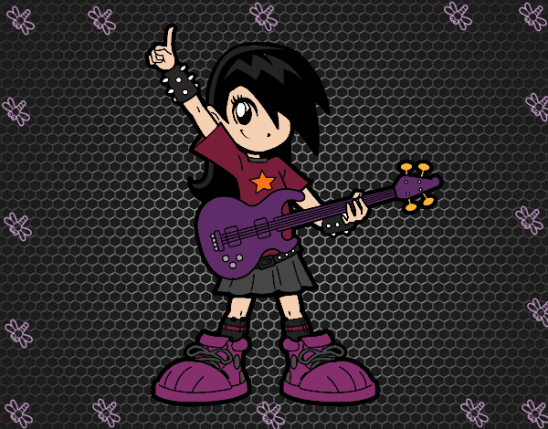 Niña rockera