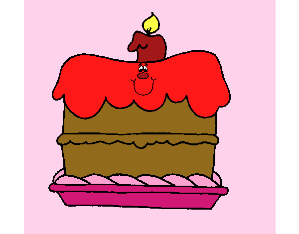 Pastel de cumpleaños