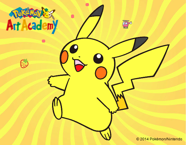 Pikachu en Pokémon Art Academy