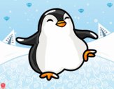 Pingüino bailando