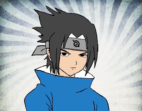 Sasuke enfadado