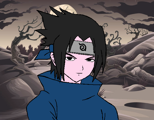 Sasuke enfadado