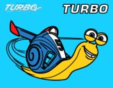 Dibujo Turbo pintado por Elvisza