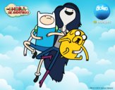 Volando con Marceline