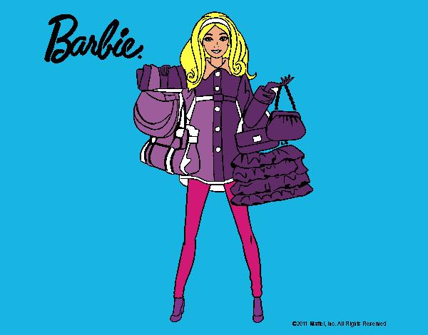 Barbie de compras