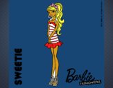 Dibujo Barbie Fashionista 6 pintado por livet