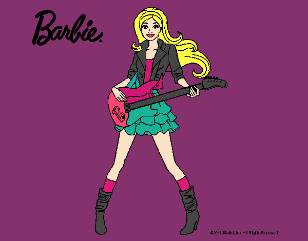 Barbie guitarrista