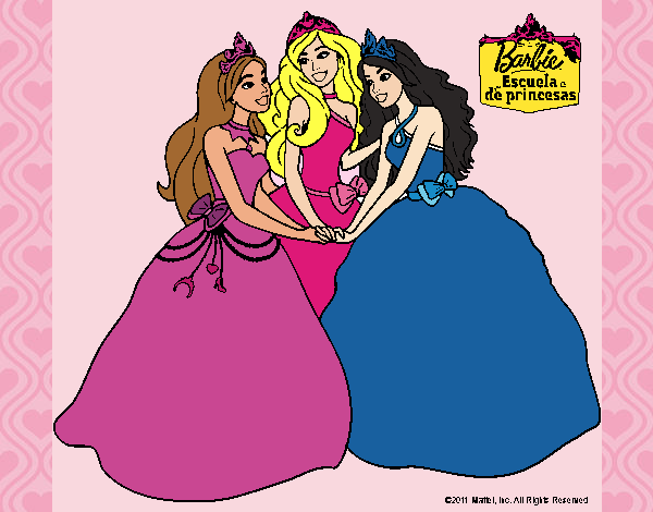 Barbie y sus amigas princesas