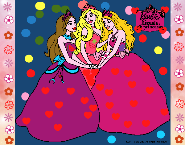 Barbie y sus amigas princesas