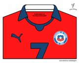 Camiseta del mundial de fútbol 2014 de Chile