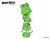 Cerdos verdes de Angry Birds