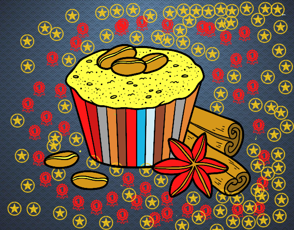 Cupcake de café