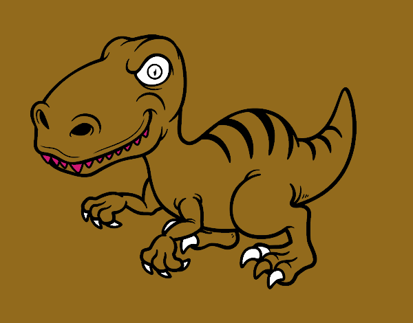 Dinosaurio velociraptor