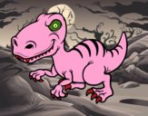 Dinosaurio velociraptor