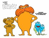 Dibujo Lorax y sus amigos pintado por dandanhooo