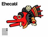 Dibujo Los días aztecas: el viento Ehecatl pintado por arenith