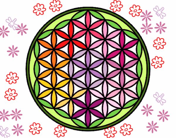 Mandala flor de vida