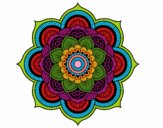 Dibujo Mandala flor oriental pintado por JC2016