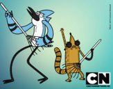 Mordecai y Rigby