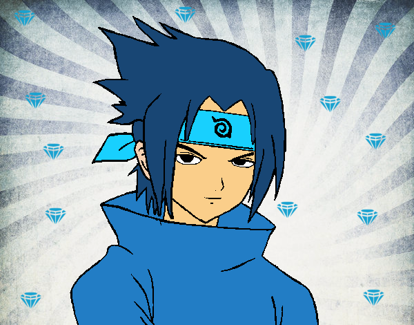 Sasuke enfadado