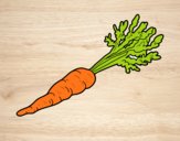Dibujo Zanahoria ecológica pintado por diegopro