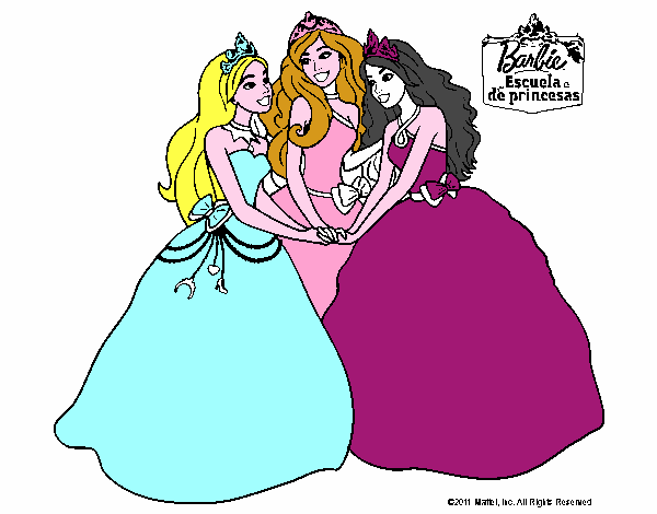 Barbie y sus amigas princesas