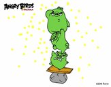 Cerdos verdes de Angry Birds