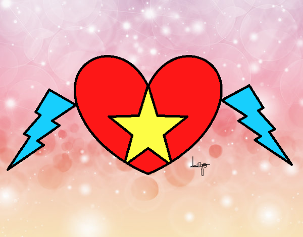 Corazón estrella