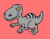 Dinosaurio velociraptor