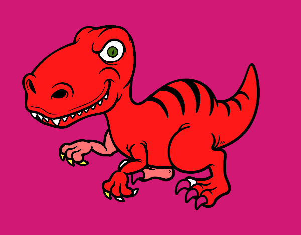 Dinosaurio velociraptor