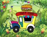 Food truck de hamburguesas