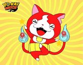 Jibanyan feliz