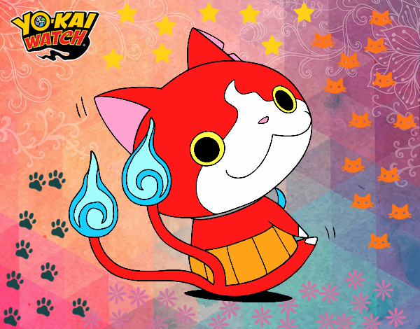 Jibanyan sentado