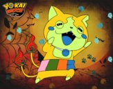 Jibanyan super feliz