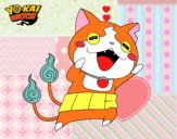 Jibanyan super feliz